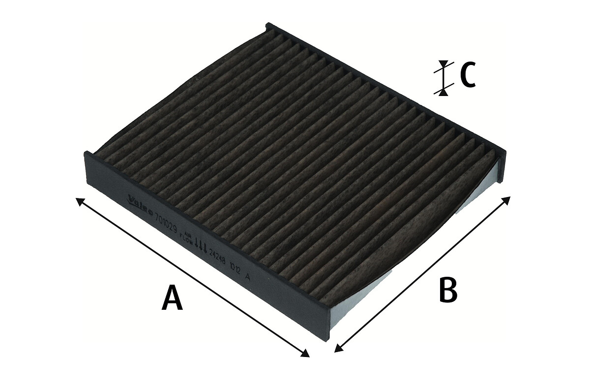 Filtre d'habitacle (Filtre à pollen) VALEO ref. 701029